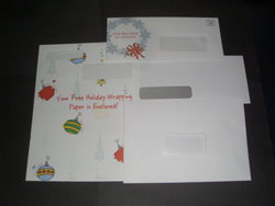 envelopes with window sample image