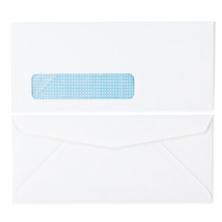 #9 Window Blue Tint Envelope